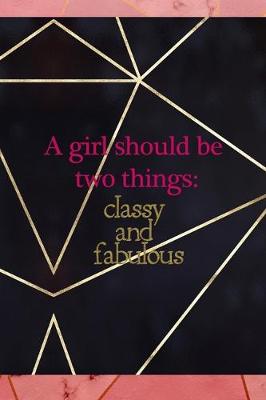 Book cover for A Girl Should Be Two Things