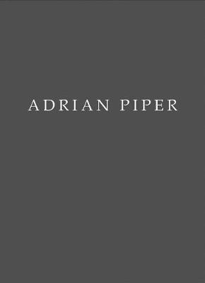 Book cover for Adrian Piper