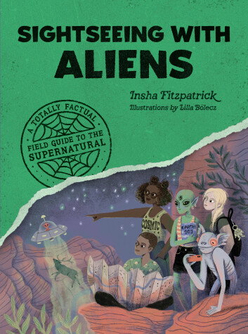 Book cover for Sightseeing with Aliens