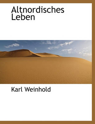 Book cover for Altnordisches Leben