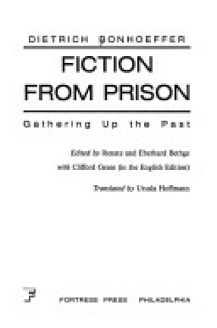 Cover of Fiction from Prison