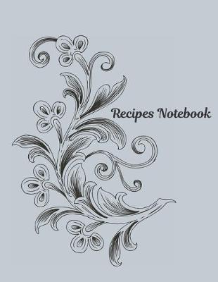 Book cover for Vol 12 Recipes Notebook Journal Present