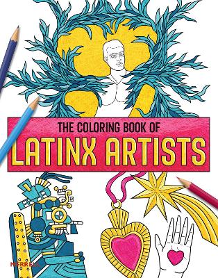 Cover of Coloring Book of Latinx Art