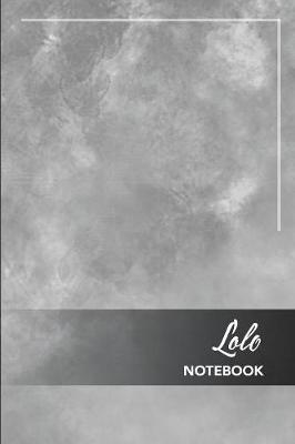 Book cover for Lolo Notebook