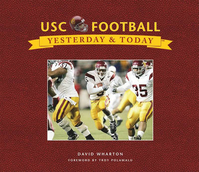 Book cover for USC Football Yesterday and Today
