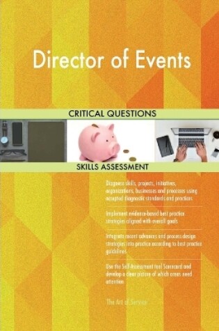 Cover of Director of Events Critical Questions Skills Assessment