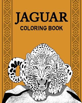 Book cover for Jaguar Coloring Book