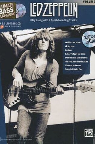 Cover of Ultimate Bass Play-Along Led Zeppelin, Vol 2
