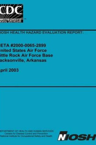 Cover of Niosh Health Hazard Evaluation Report Heta 2000-0065-2899