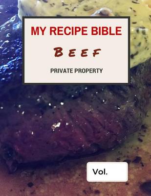 Book cover for My Recipe Bible - Beef