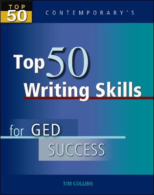 Cover of Top 50 Writing Skills for GED Success, Student Text Only