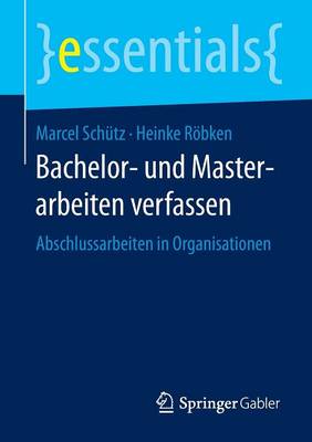 Book cover for Bachelor- und Masterarbeiten verfassen