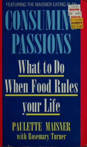 Book cover for Consuming Passions