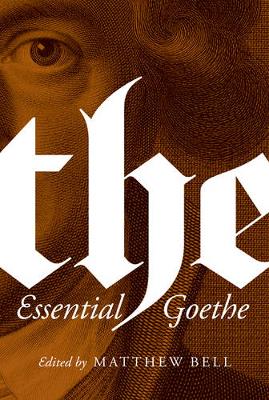 Book cover for The Essential Goethe