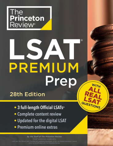 Book cover for Princeton Review LSAT Premium Prep