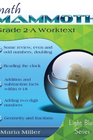 Cover of Math Mammoth Grade 2-A Worktext