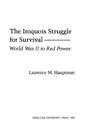 Book cover for The Iroquois Struggle for Survival