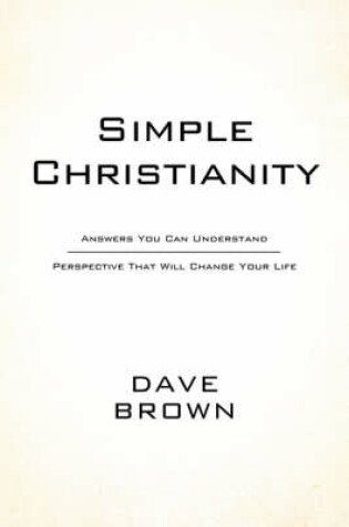 Cover of Simple Christianity