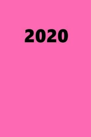 Cover of 2020 Daily Planner 2020 Hot Pink Color 384 Pages