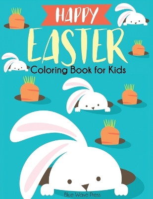 Book cover for Happy Easter Coloring Book for Kids