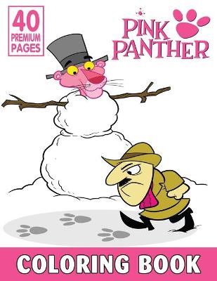 Book cover for Pink Panther Coloring Book