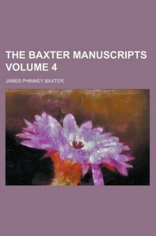 Cover of The Baxter Manuscripts (Volume 13)