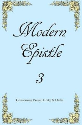 Cover of Modern Epistle 3