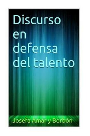 Cover of Discurso En Defensa del Talento