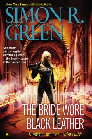 Cover of The Bride Wore Black Leather