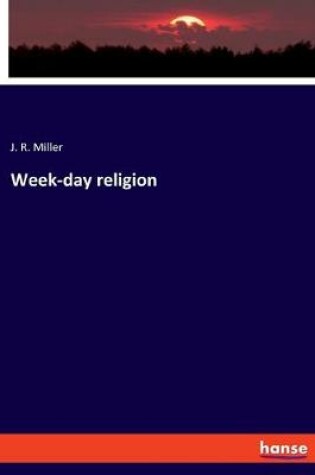Cover of Week-day religion
