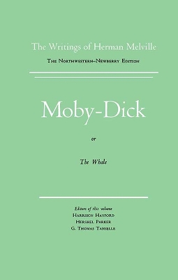 Book cover for Moby-Dick, or the Whale