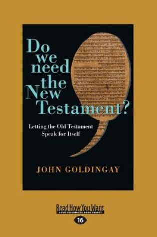 Cover of Do We Need the New Testament?