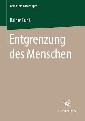 Book cover for Entgrenzung Des Menschen