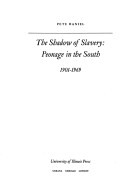 Book cover for Shadow of Slavery