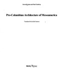 Cover of Pre-Columbian Architecture