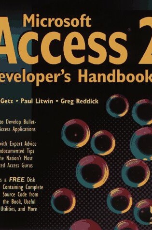 Cover of Microsoft Access 2 Developer's Handbook