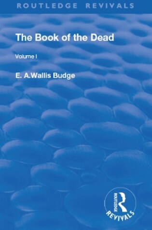 Cover of The Book of the Dead, Volume I