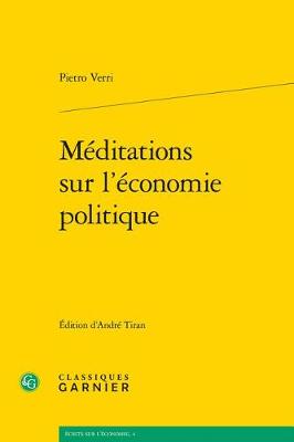 Cover of Meditations Sur l'Economie Politique