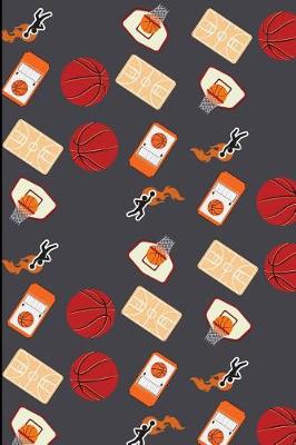 Book cover for Basketball Hoops and Games Notebook