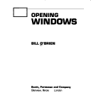 Book cover for Opening Windows