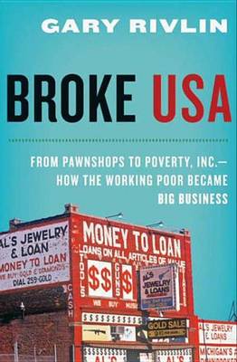 Book cover for Broke, USA