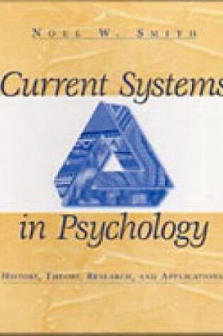 Cover of Current Systems in Psychology