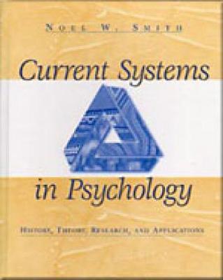 Book cover for Current Systems in Psychology