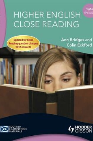 Cover of Higher English Close Reading