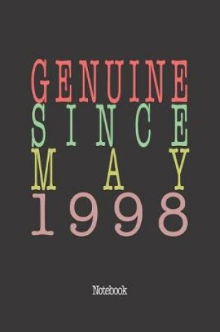 Cover of Genuine Since May 1998
