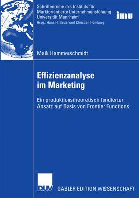 Book cover for Effizienzanalyse im Marketing