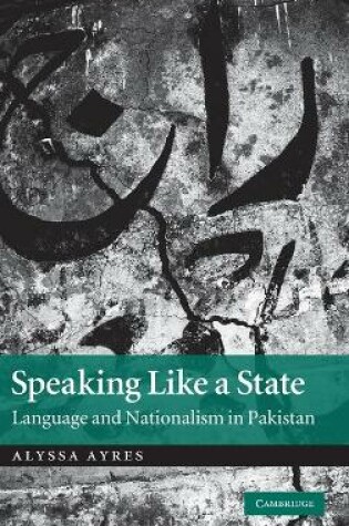 Cover of Speaking Like a State