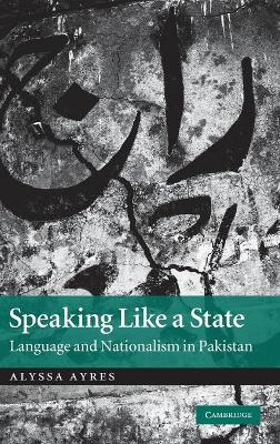 Book cover for Speaking Like a State