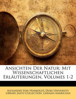 Book cover for Ansichten Der Natur
