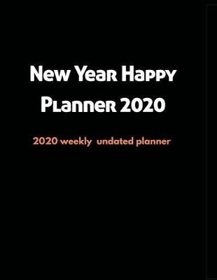 Cover of New Year Happy Planner 2020